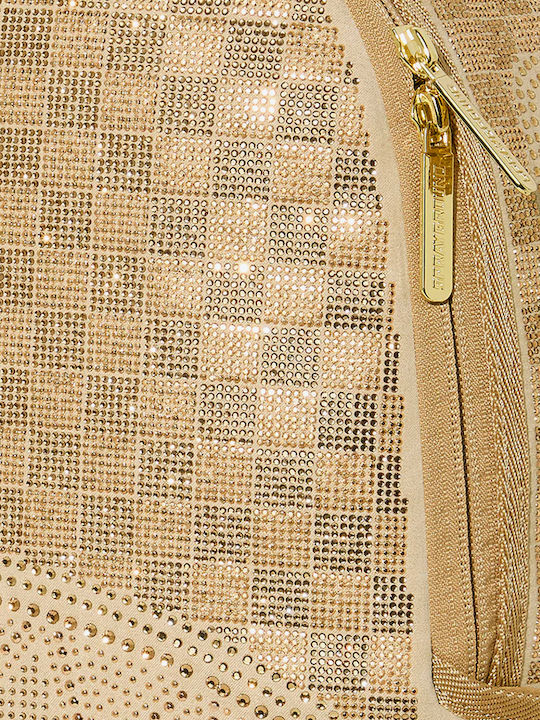Sprayground 2 Tone Gold Trinity Ученическа раница Златиста 29 x 15 x 45.7см