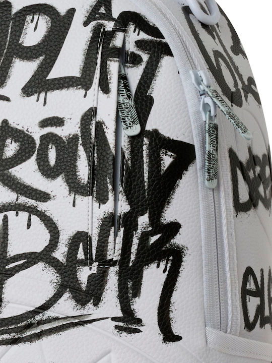 Sprayground Shark Graffiti Ученическа Раница Shark Graffiti 22 л 29 x 15 x 45.7 см