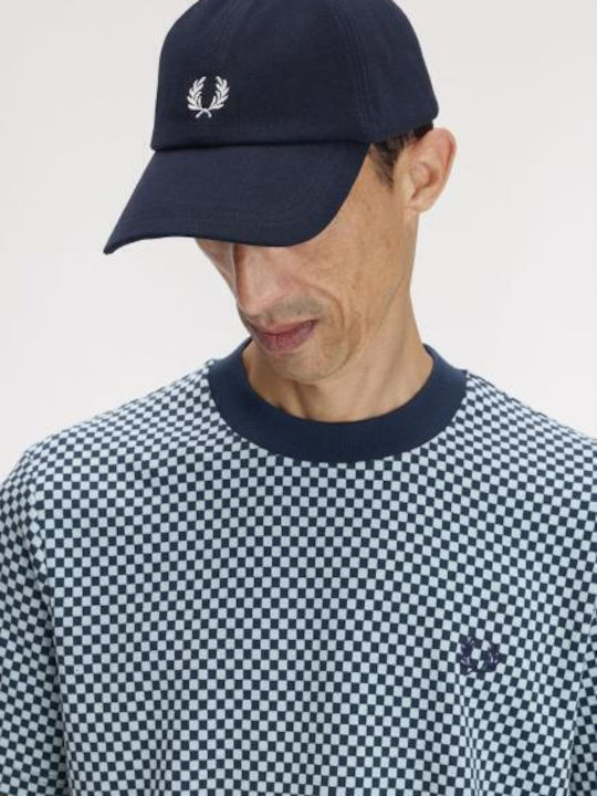 Pique Classic Cap Fred Perry Hw2295 Тъмносиня Снежнобяла Hw2295-267