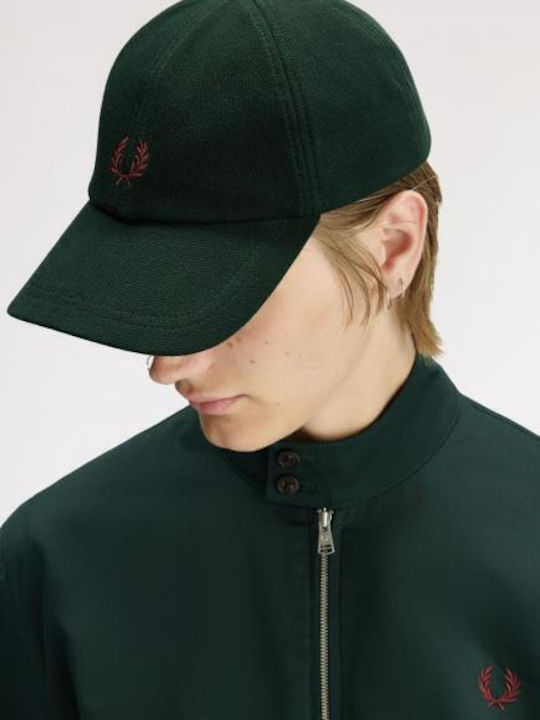 Pique Classic Cap Fred Perry Hw2295 Grassroots Oxblood Hw2295-15b