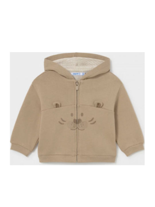 Mayoral Kinder-Sweatshirt Strickjacke Beige Play