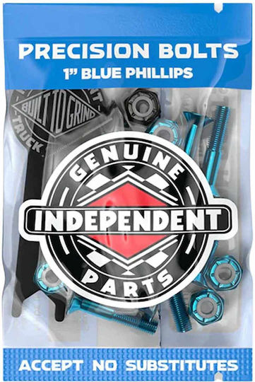 Independent Винтове за скейтболтс Phillips W Tool Сини-ind-blt-0027-blue