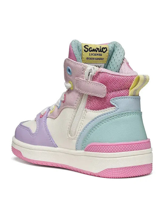 Anatomic Kids Ankle Boots with Laces Pink