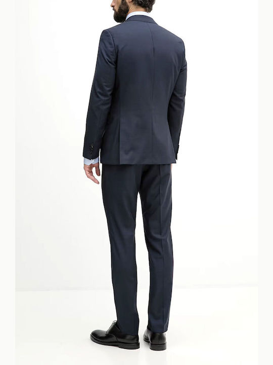Men's Suit with Slim Fit Blue