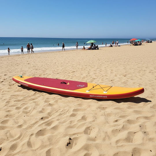 Dream House Aufblasbare SUP Board mit Länge 3,5 m Hellblau