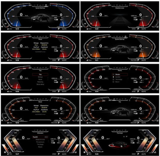Digital Iq Fz 972_ic 12.3in Bmw 5 5 Gt 6 7 Series Mod 2010-2017 X3 X4 X5 X6 Mod 2014-2017 Digital Dashboard