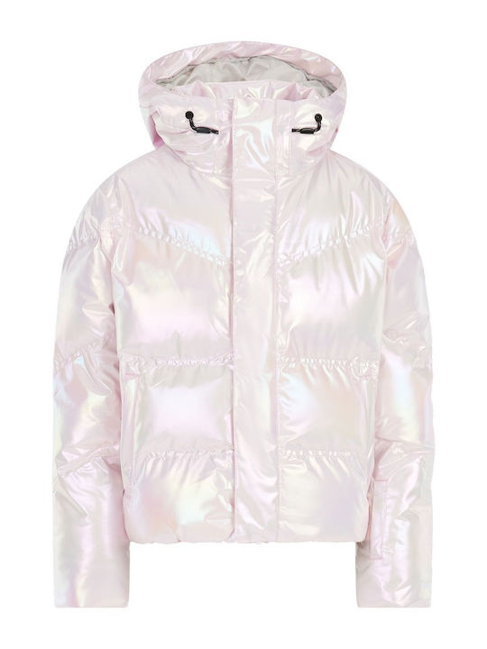 Παιδικό Casual Μπουφάν Κοντό Foxy Pink