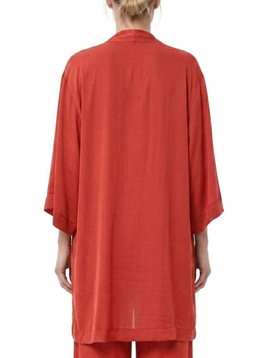 Moutaki Kimono de plajă pentru femei Roșu