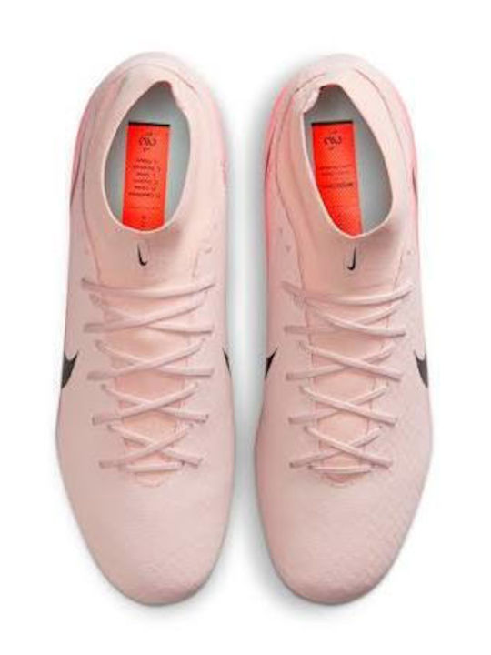 Nike Air Zoom Mercurial Superfly X Academy FG/MG Футболни Обувки с Бутони Розови