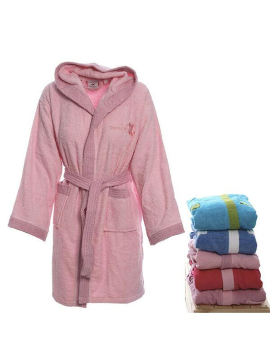 Sunshine Kids Bathrobe Lilac Hooded