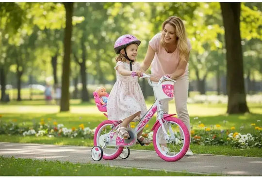 Dino Bikes 16" Детски Градски Велосипед Розов