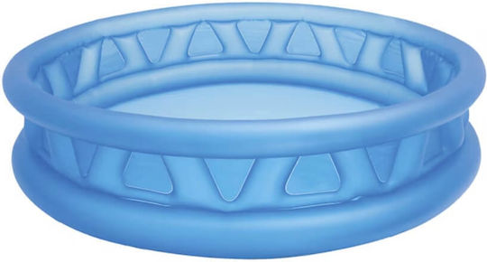 Aufblasbares Schwimmbecken 199 x 41 cm 790 Liter Wasservolumen Robustes PVC Garten Blau