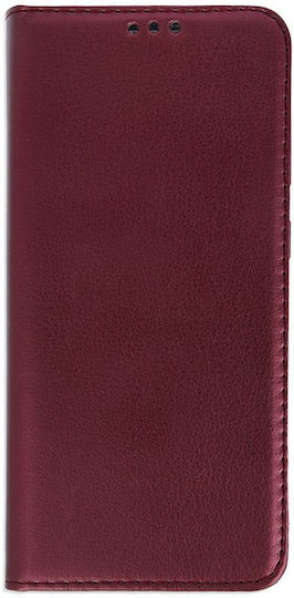 Smart Book Σιλικόνης Μπορντό (Motorola Moto G37)