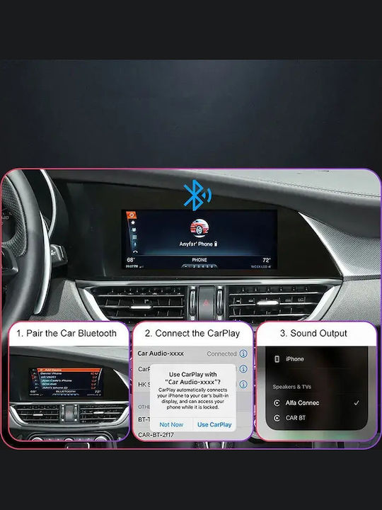 Digital IQ Car Audio System for Suzuki Swift Skoda Superb Alfa Romeo Giulia / Stelvio Chrysler Vision 2015-2026 Bluetooth USB WiFi GPS Apple CarPlay Android Auto