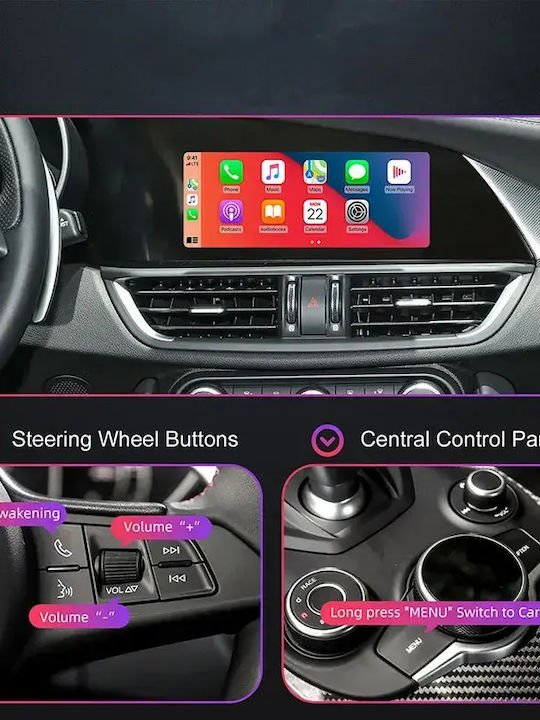 Digital IQ Car Audio System for Suzuki Swift Skoda Superb Alfa Romeo Giulia / Stelvio Chrysler Vision 2015-2026 Bluetooth USB WiFi GPS Apple CarPlay Android Auto