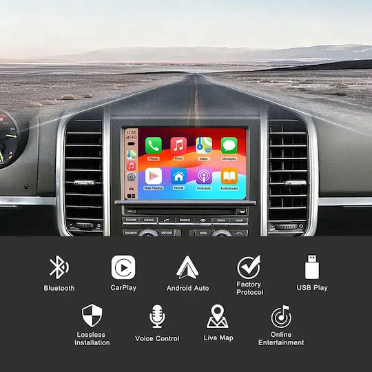 Digital IQ Ηχοσύστημα Αυτοκινήτου για Porsche Panamera / Macan 2010-2016 (Bluetooth/USB/AUX/WiFi/GPS/Apple-Carplay/Android-Auto)