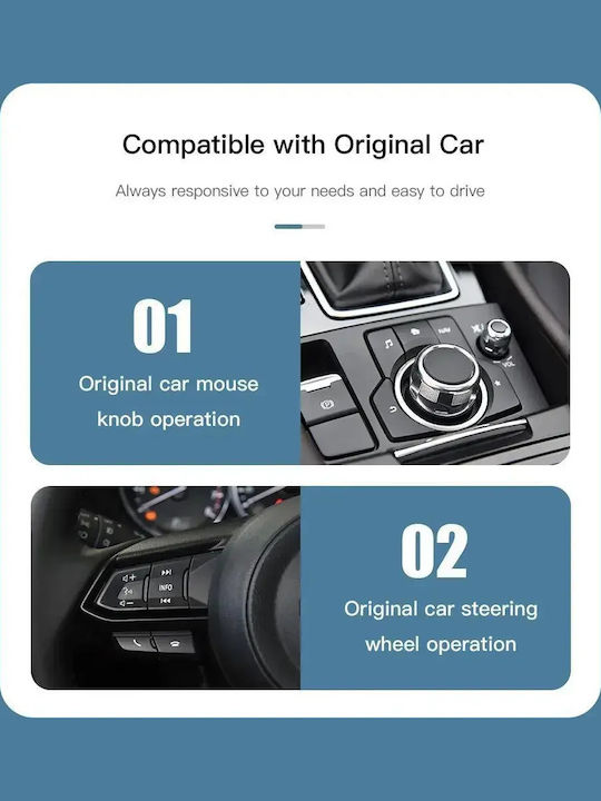 Digital IQ Car Audio System for Fiat 124 Mazda 2 / 3 / 6 / MX-5 / CX-3 / CX-5 / CX-9 2016-2021 Bluetooth USB WiFi GPS Apple CarPlay Android Auto