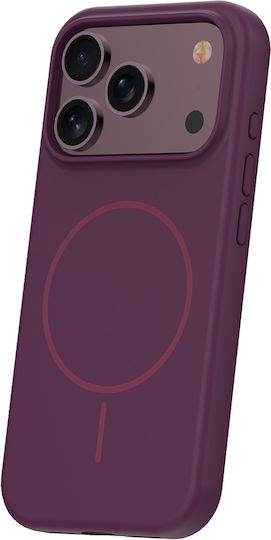Cherry Silikon Umschlag Rückseite Burgundisch (iPhone 17 Pro Max)