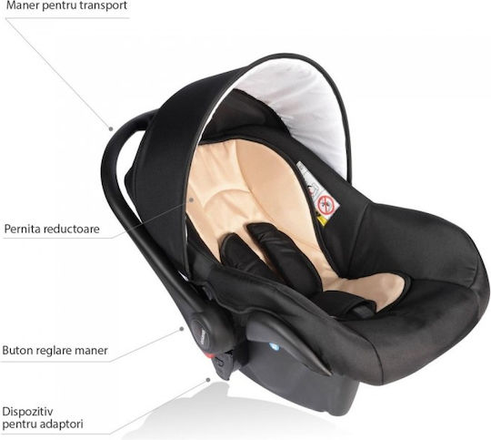 Vessanti Crooner Car Seat Black 0-10 kg
