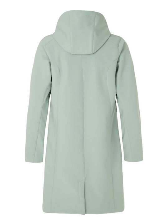 Jachetă de damă Softshell Auroragreen