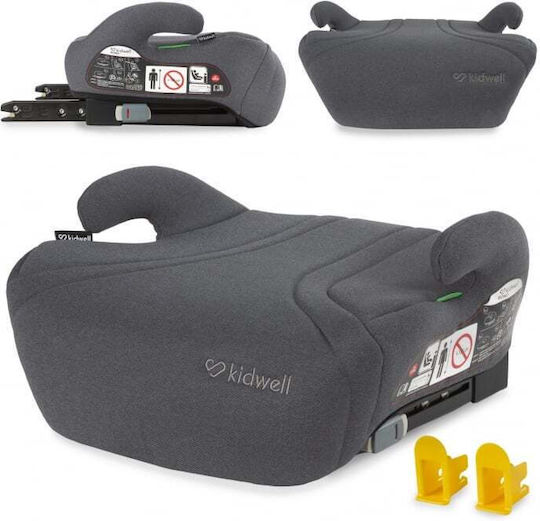Kidwell Bono Scaun de Mașină pentru Copii Booster i-Size cu Isofix Gri 15-36 kg