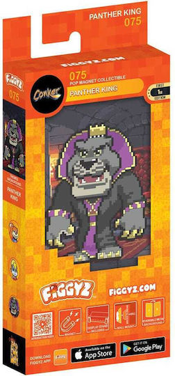 Conker's Bad Fur Day Figgyz Dekorative Magnete Sammler Panther König 11 Cm
