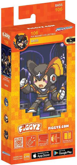 Mega Man Figgyz Magnet Collectible Bass 11 Cm Mega Man Figgyz Magnet Collectible Bass 11 Cm