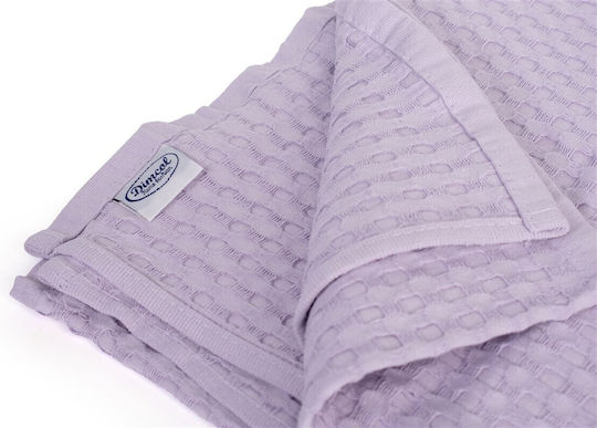 Dimcol Одеяло Пике Единично 165x270см Pastel Lilac