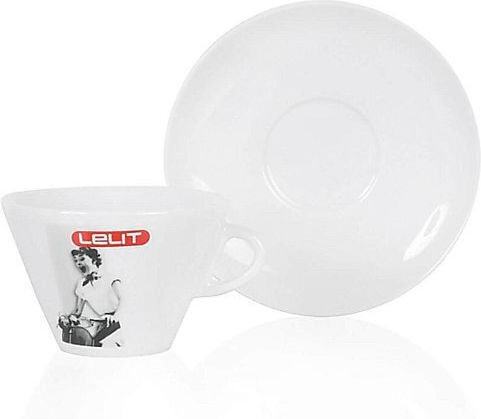 Lelit Coffee Cup Glass White 270ml