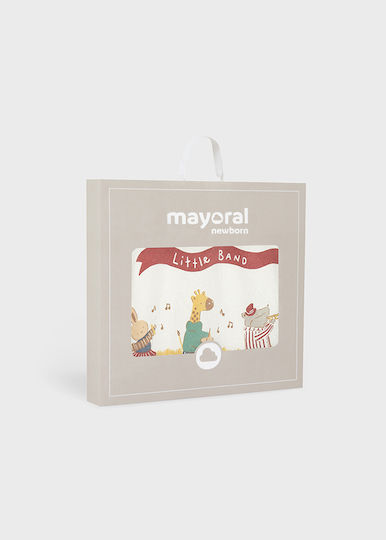 Mayoral Бебешки Халат с Худи Хамомили