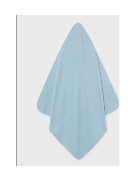 Mayoral Baby Bademantel mit Kapuze Hellblau