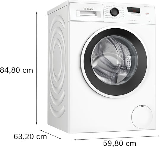 Bosch Waschmaschine 8kg 1400 Umdrehungen Speed Perfect WGE03410GR