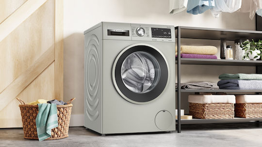 Bosch Пералня 9кг 1400 Оборота Iron Assist Сив WGG244ZXGR