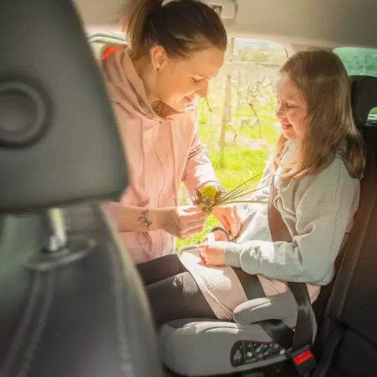 Petite & Mars Optimus Pro Scaun de Mașină pentru Copii Booster i-Size cu Isofix Bej 22-36 kg