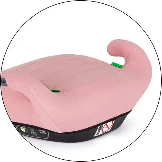 Petite & Mars Zuno Scaun de Mașină pentru Copii Booster i-Size Roz 22-36 kg