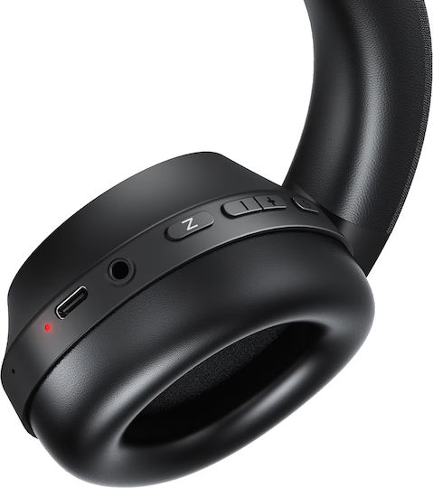 Acefast H14 Wireless Bluetooth Over Ear Headphones with 80 Hours Playing Time Black