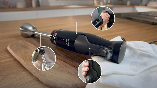 Bosch Serie 4 Hand Blenders With Inox Rod 1000W Black