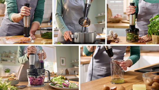 Bosch Serie 6 Hand Blender with Inox Rod 1000W Silver