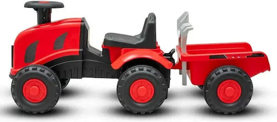 Tractor pentru copii cu remorcă Roșu pentru 5+ Ani