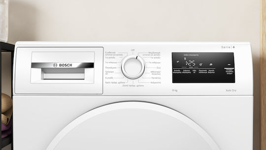 Bosch Serie 4 Uscător de rufe 8kg cu pompă de căldură