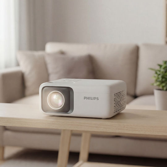 Philips NeoPix 106 Проектор LCD HD Лампа LED с Вградени говорители NPX106/INT