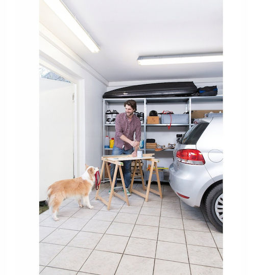 Osram Beleuchtungsschiene Außeneinsatz mit Eingebaute LED T8 38W 156cm