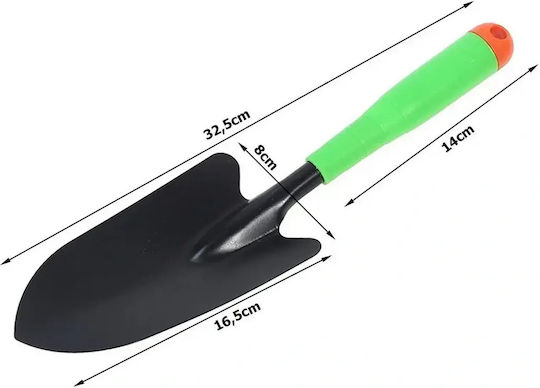 Metal Garden Shovel Ergonomic Handle Easy Transplanting