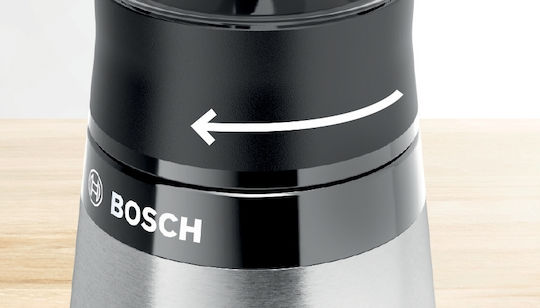 Bosch Serie 2 Μπλέντερ με Κανάτα Tritan 600 ml 450W Inox