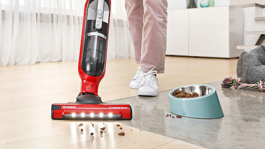 Bosch Прахосмукачка 2 в 1 Stick & Ръчна Червена BBH3ZOO28