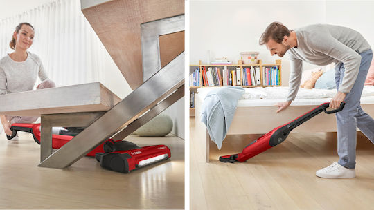 Bosch Прахосмукачка 2 в 1 Stick & Ръчна Червена BBH3ZOO28
