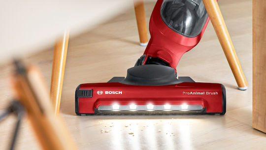 Bosch Прахосмукачка 2 в 1 Stick & Ръчна Червена BBH3ZOO28