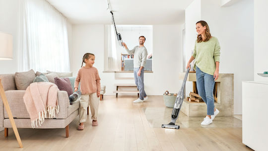 Bosch Rechargeable 2 in 1 Stick & Handheld Vacuum 21.6V Silver BCH3K2301