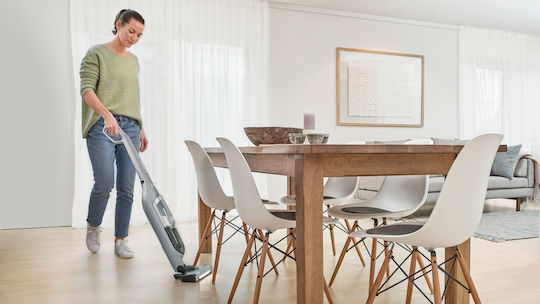 Bosch Rechargeable 2 in 1 Stick & Handheld Vacuum 21.6V Silver BCH3K2301