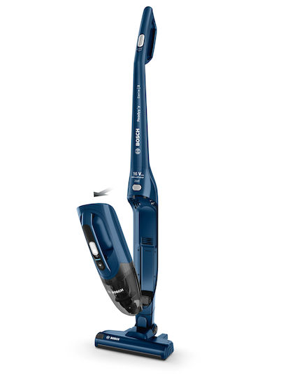 Bosch Readyy'y Serie 2 Прахосмукачка 2 в 1 Stick & Ръчна Синя